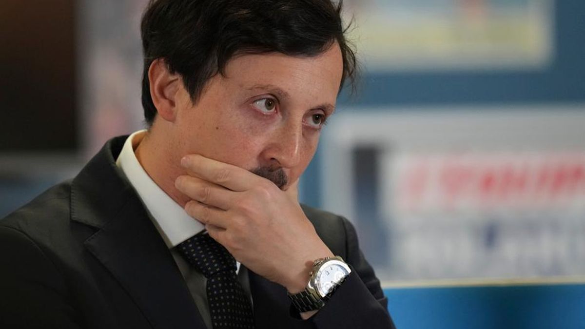 Pablo Longoria, presidente del Olympique de Marsella