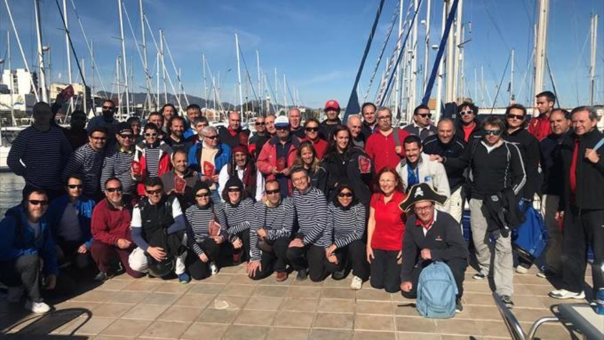 El RCN Castellón disfruta de la Regata de Invierno