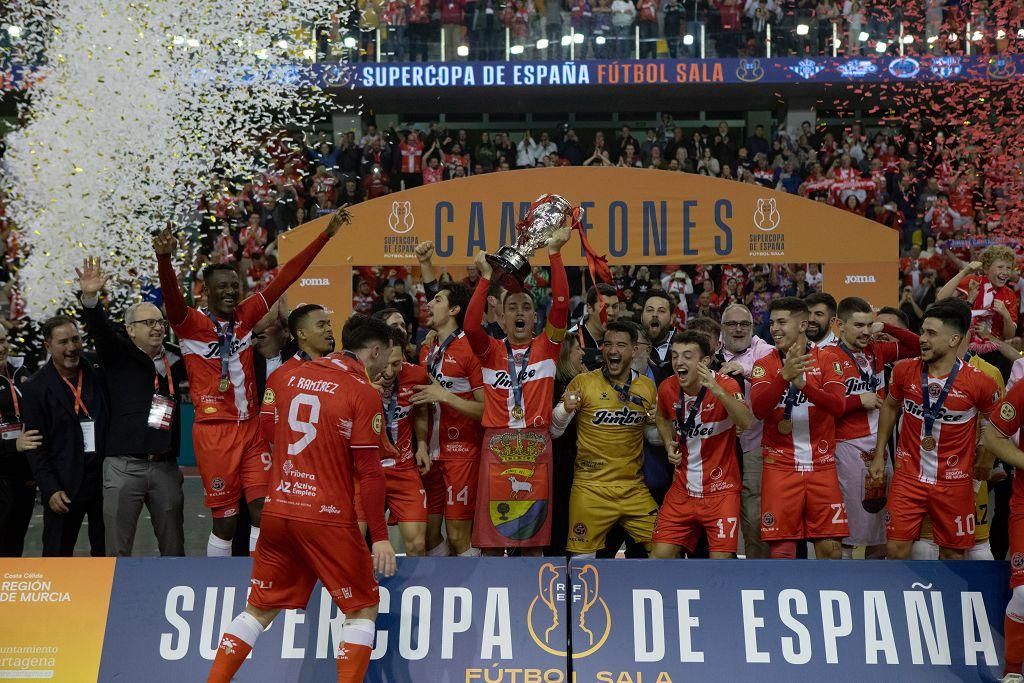 Las mejores imágenes de la victoría del Jimbee Cartagena en la Supercopa de España