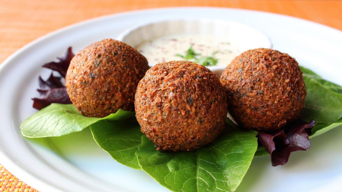 Falafel tradicional.