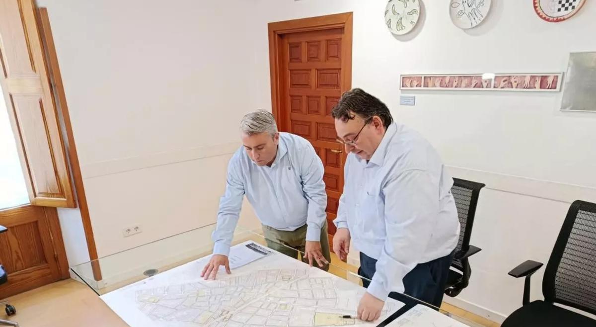 Incas Bürgermeister Virgili Moreno (li.) und Stadtbaurat Andreu Caballero.