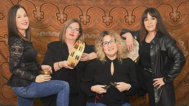 El grupo Encantarias está formado por cuatro mujeres vinculadas al canto de la jota desde su infancia.