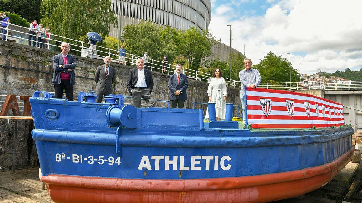 El Athletic sufragará la restauración de la Gabarra con unos 200.000 euros