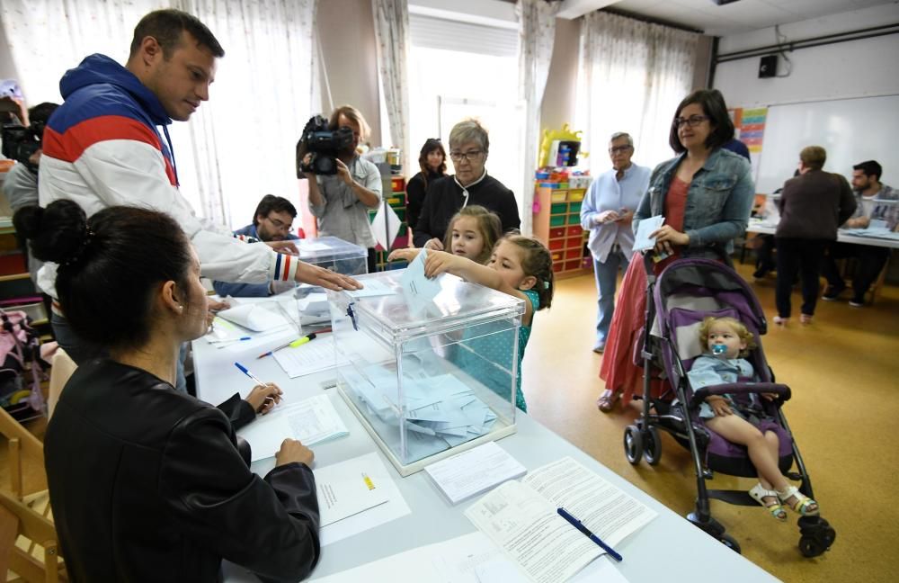 Elecciones municipales en Pontevedra | La jornada electoral en la ciudad del Lérez