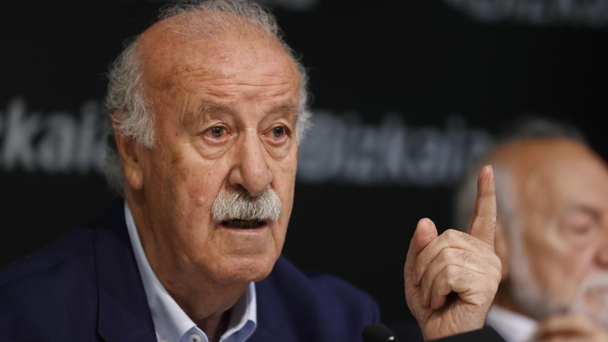 Rueda de prensa de Vicente del Bosque