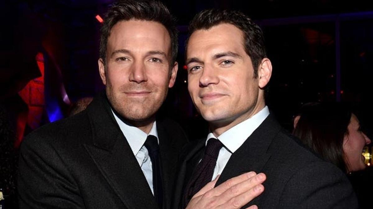 Ben Affleck y Henry Cavill, en la première neoyorquina de 'Batman v Superman'