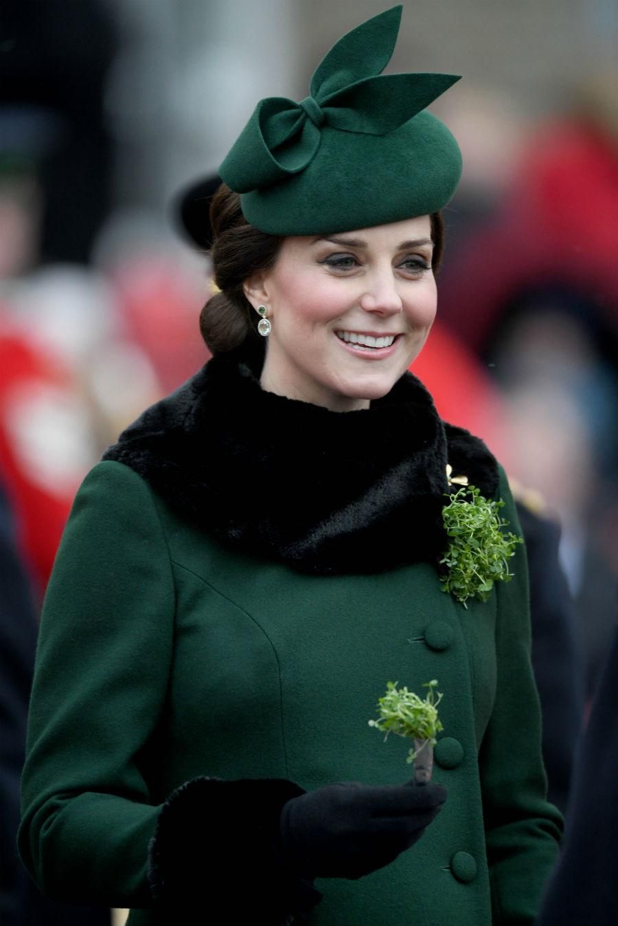 Kate Middleton en la celebración de San Patricio