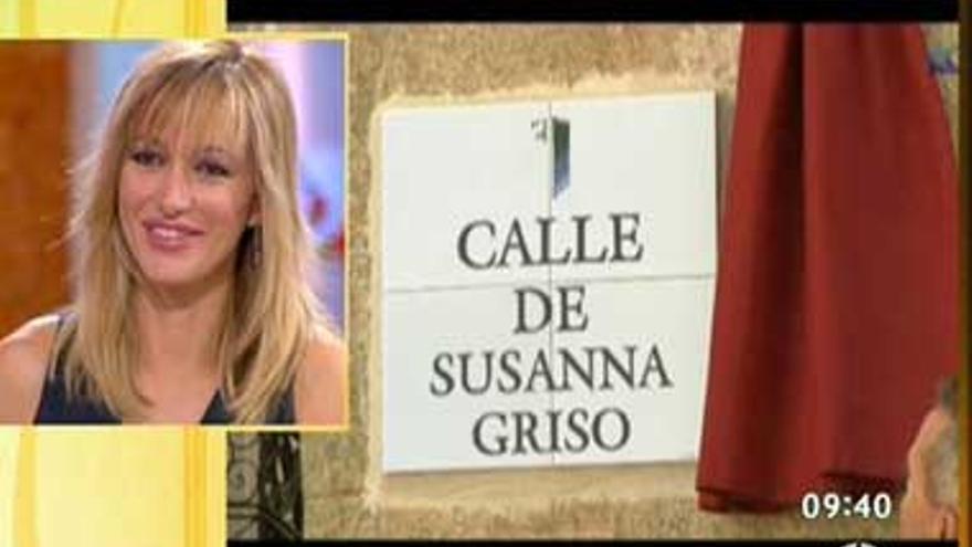 La periodista Susanna Griso apoya a Cáceres 2016