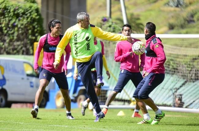 Entrenamiento de la UD Las Palmas