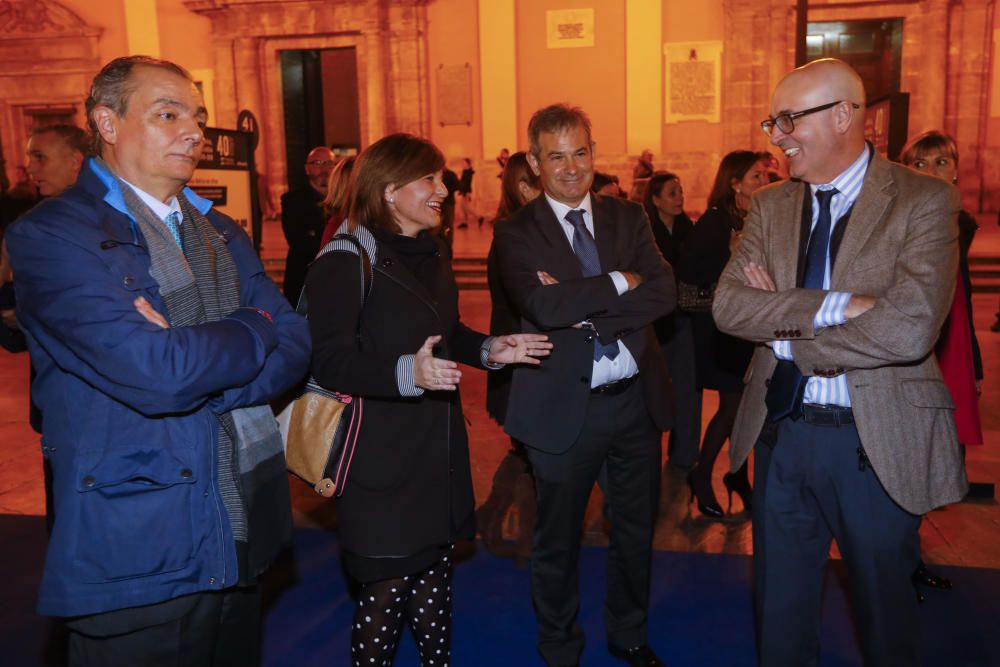 Inauguración de la exposición 'España y Prensa Ibérica: 40 años de historia democrática'