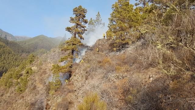 Conato de incendio en Tijarafe