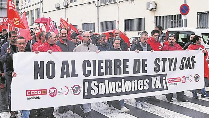 Confirmados 140 despidos en la liquidación final de Stylsaf en la Vall d&#039;Uixó