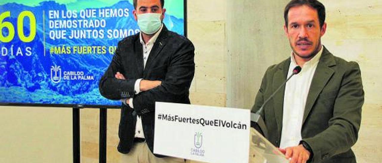 El volcán sigue liberando energía en el día 60 de erupción