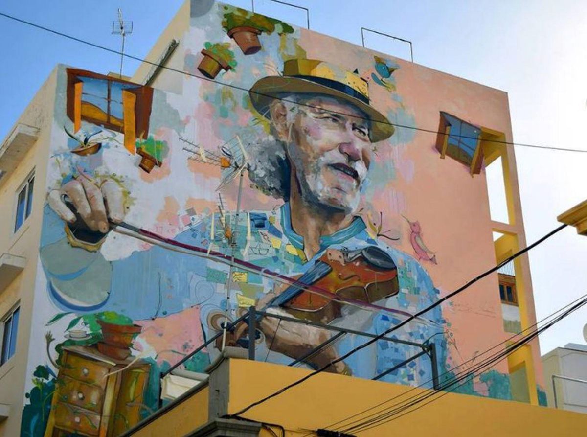 hecha en el barrio de El Toscal, en el 2016, creado para el proyecto