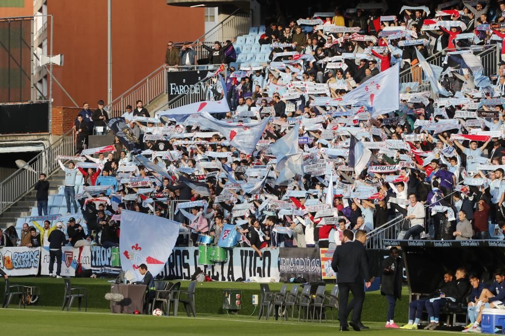 Las fotografías del partido en Balaídos entre Celta y Rayo Vallecano