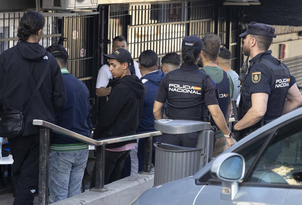 Siete detenidos en un amplio operativo policial de seguridad en la Zona Norte de Alicante