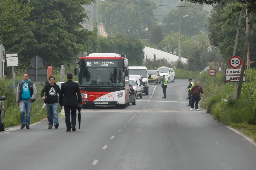 Protesta por los desahucios en La Camocha