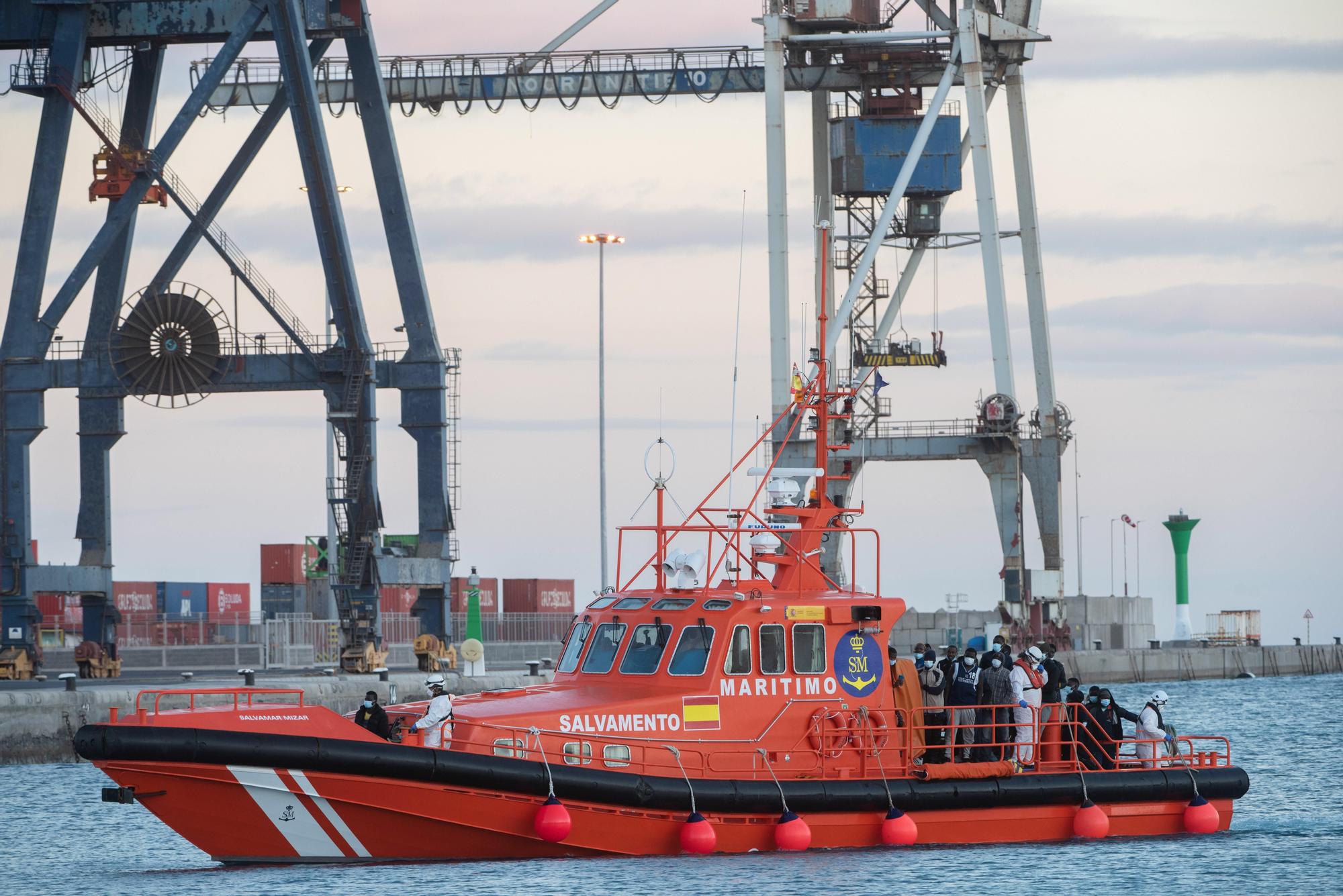 Llegada de migrantes a Fuerteventura