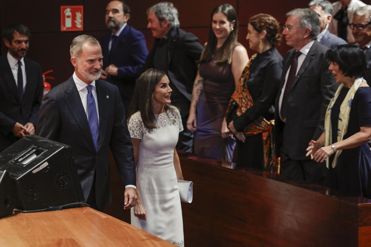 Los reyes Felipe VI y Letizia.