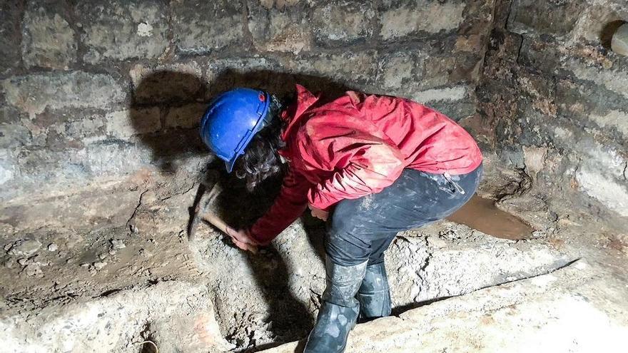 Treballs arqueològics que s&#039;estan fent ja a la font