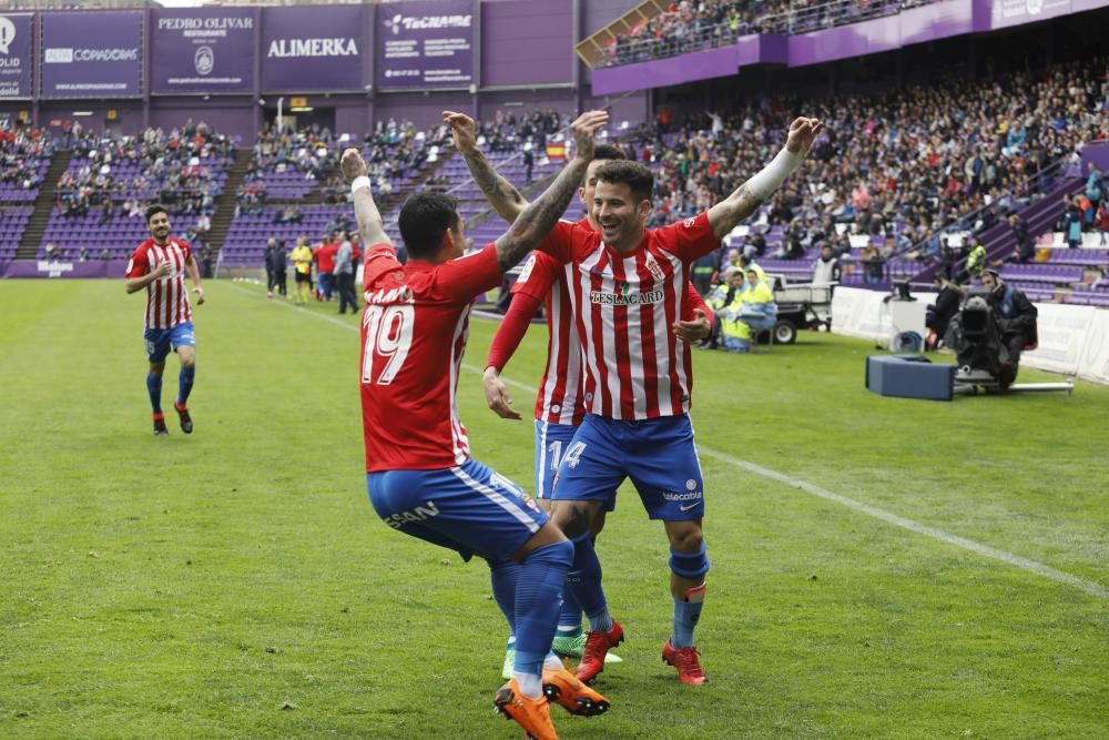 Valladolid - Sporting, en imágenes