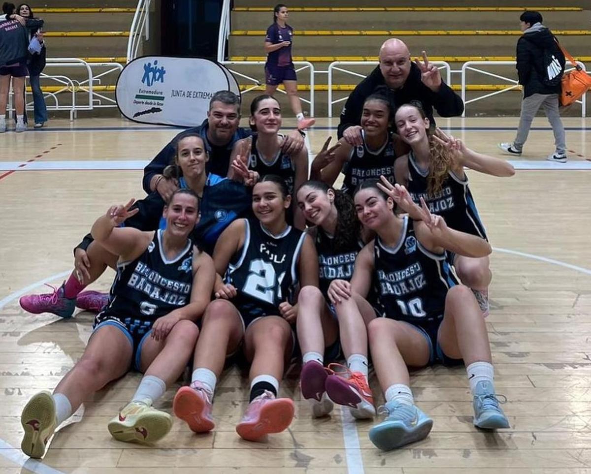 El Baloncesto Badajoz Femenino ganó este fin de semana.