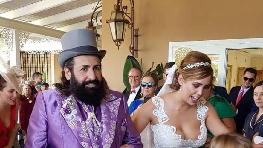 Juan Miguel y Karina casan a su hija Rocío