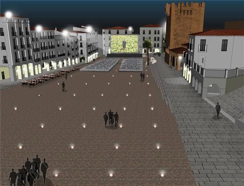 Reordenación de la Plaza Mayor de Cáceres