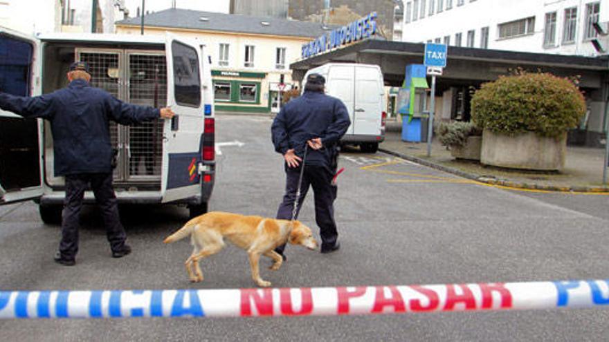 Desalojan la estación de autobuses de Lugo por una falsa amenaza de bomba.