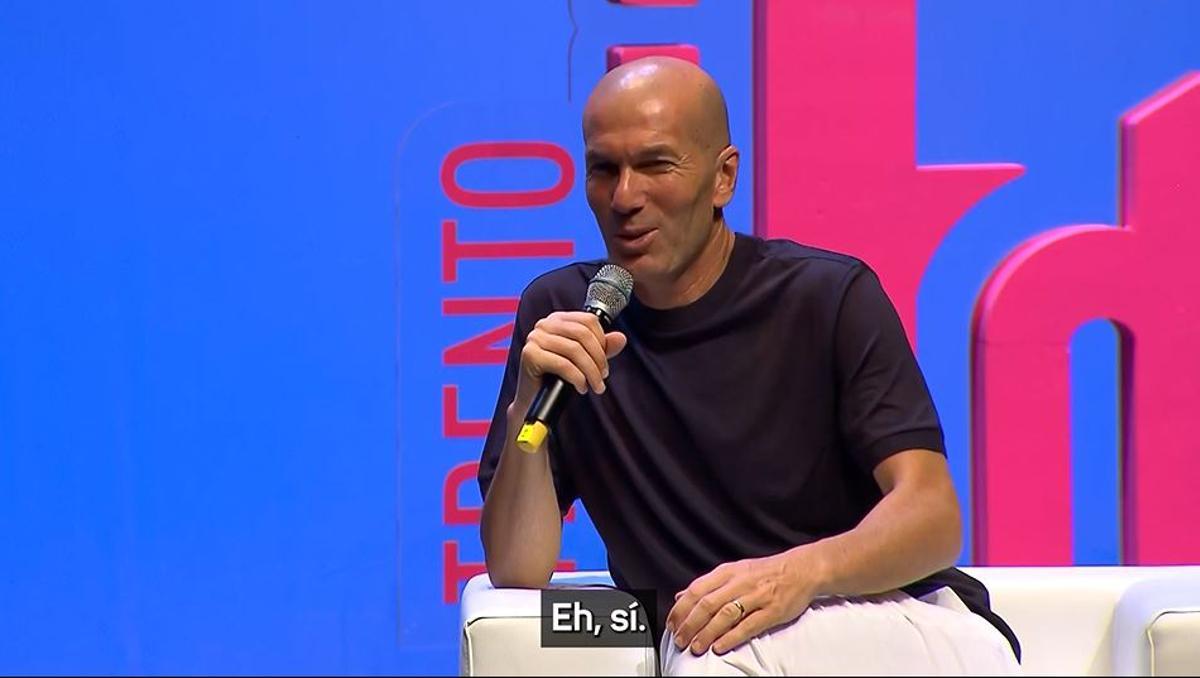 Zidane expresses his desire to become a coach for his country.