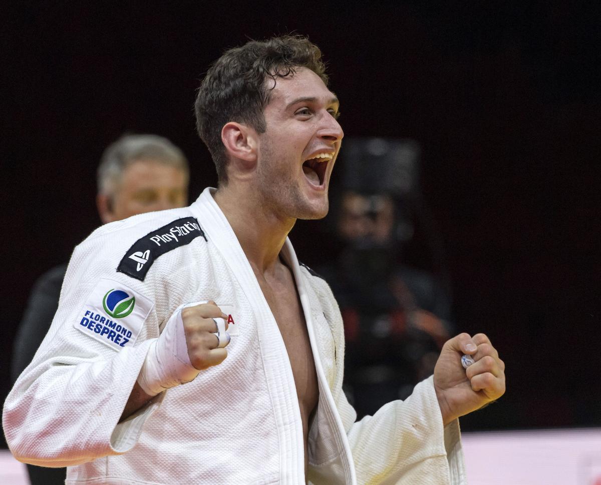 Niko Sherazadishvili es converteix en el primer bicampió mundial del judo espanyol Niko Sherazadishvili es converteix en el primer bicampió mundial del judo espanyol