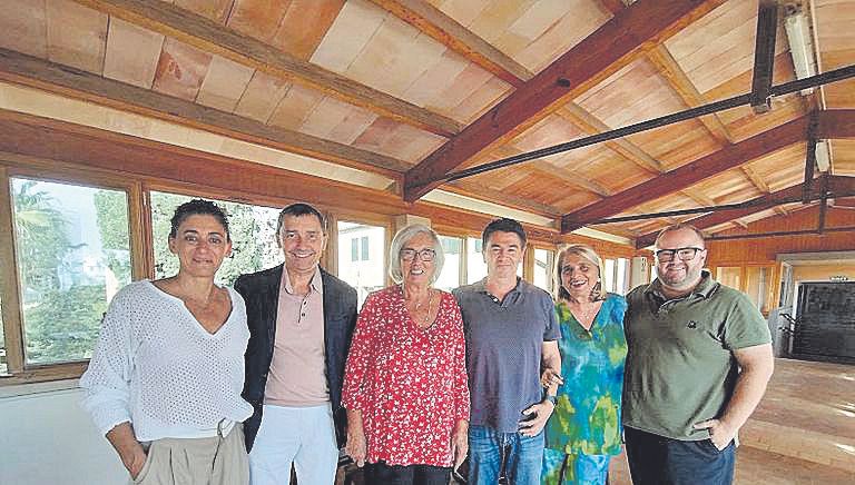 Mercedes Fernández, Toni Ferrer, María Dolores, Guillem Cladera, Kika y Tommy.