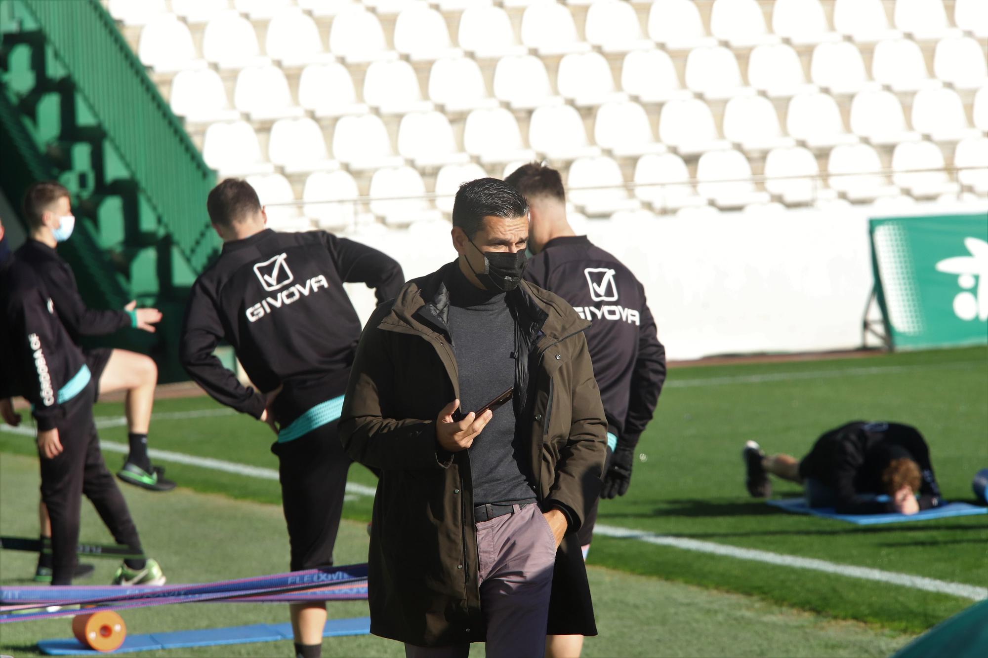 Las imágenes del Córdoba CF en su regreso al trabajo