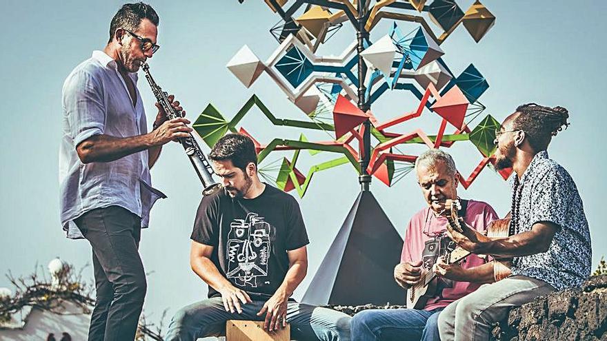 Toñín Corujo Quartet ofrece su disco ‘El genio’, en homenaje a César Manrique.