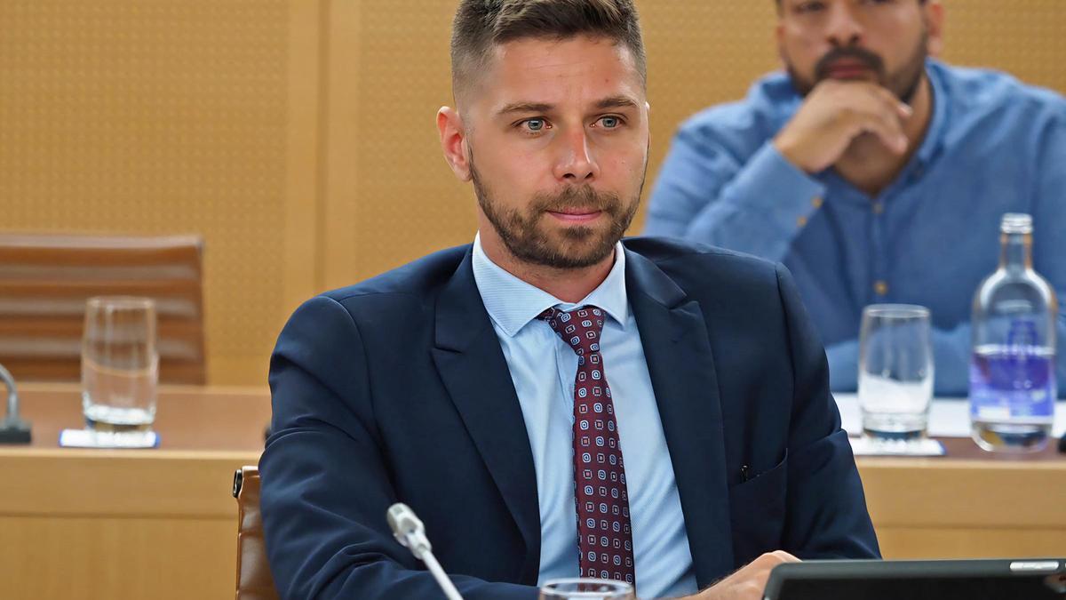 Javier Rodríguez Medina, consejero socialista en el Cabildo de Tenerife.