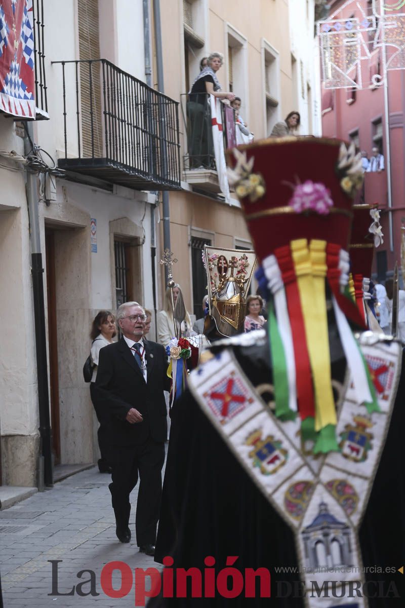 Fiestas de Caravaca: procesión del Baño (procesión, parlamento y baño de la Cruz)