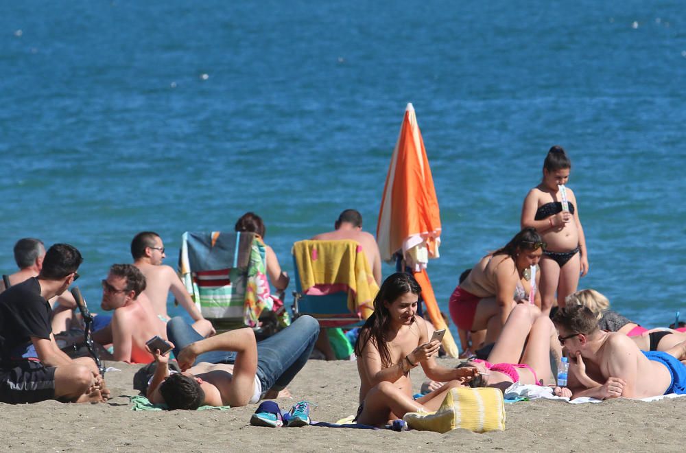 Abril en Málaga: como en verano