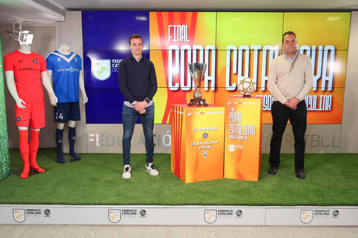 Presentada la final de la Copa Catalunya entre Andorra y Badalona Futur Presentada la final de la Copa Catalunya entre Andorra y Badalona Futur