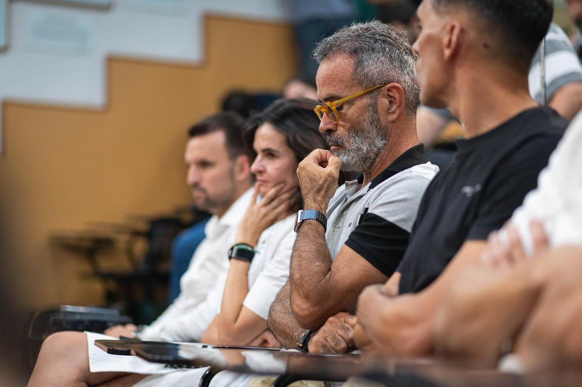 Rueda de prensa de Aitor Sanz, en imágenes Rueda de prensa de Aitor Sanz, en imágenes