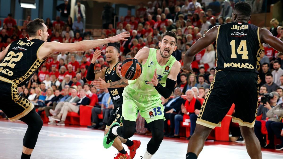 El Barça fue superado por Mónaco en el primer partido del Playoff de la Euroliga