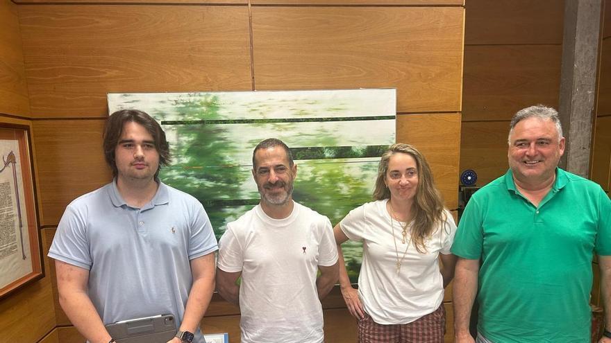 Siero iniciará esta semana las obras de la última fase del bulevar de Lugones, donde habrá una gran franja verde con áreas de paseo