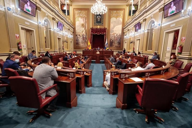 Pleno del Parlamento de Canarias (17/08/21)