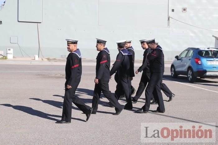 El Hespérides se despide de Cartagena