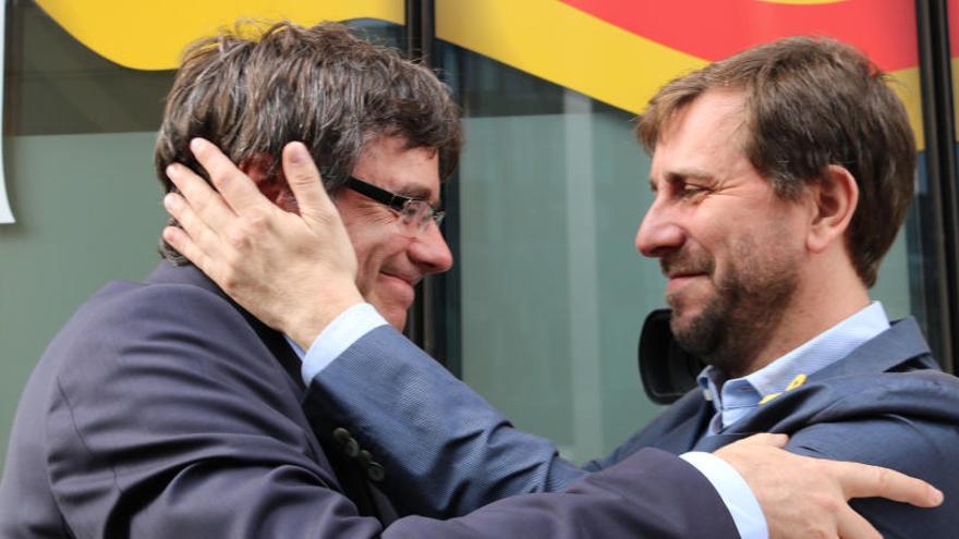 Puigdemont i Comín, en una imatge d&#039;arxiu