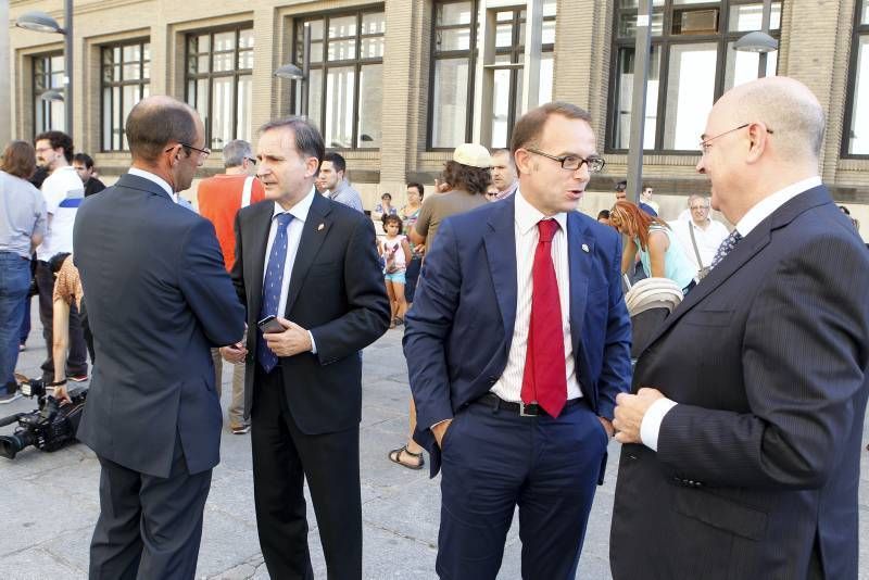 Fotogalería ofrenda y recepción del Real Zaragoza en el ayuntamiento