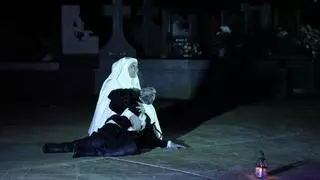 Don Juan y Doña Inés se dan cita en el cementerio de Zamora, con la escena “apoteosis del amor” de Zorrilla