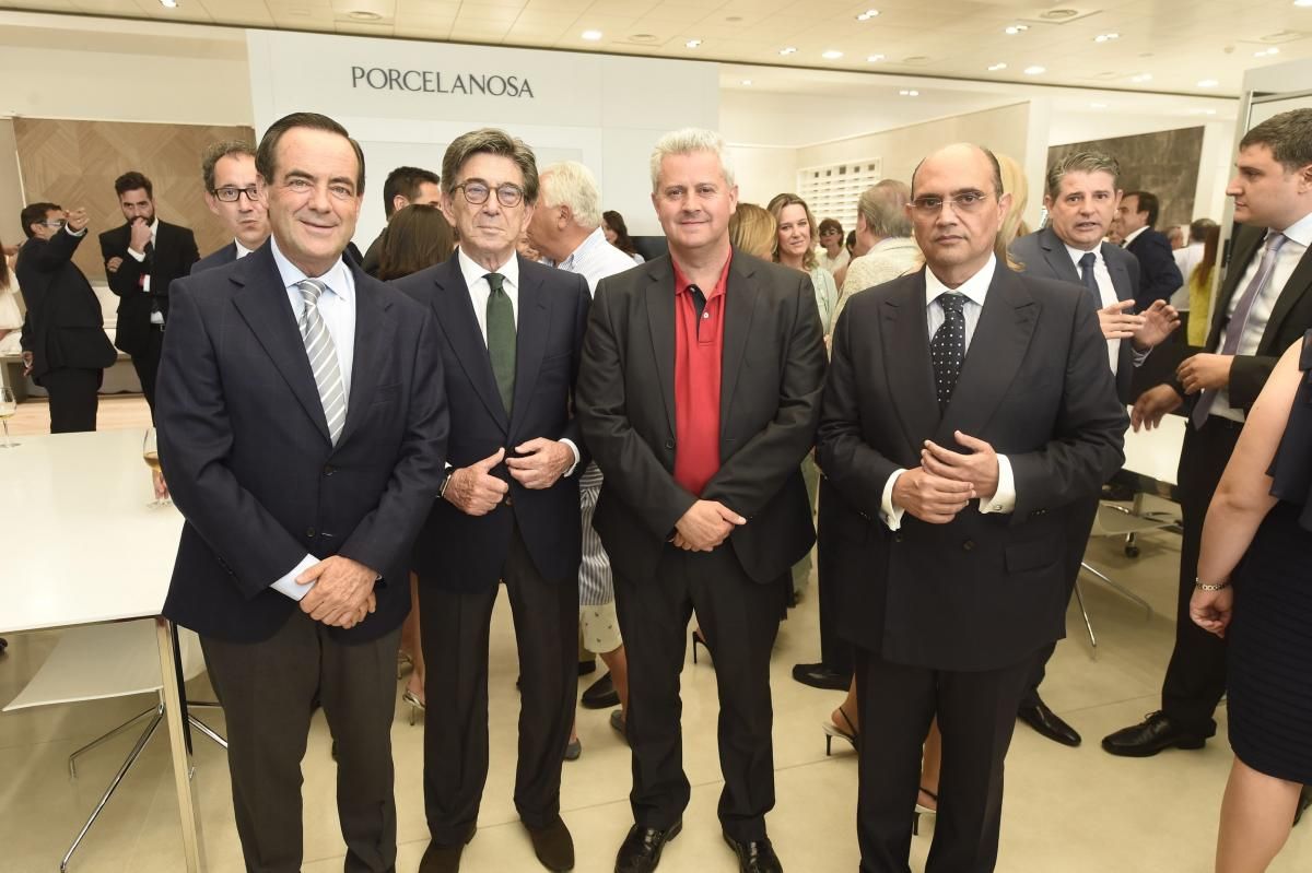 Fotos de la inauguración de la nueva tienda de Porcelanosa en Madrid