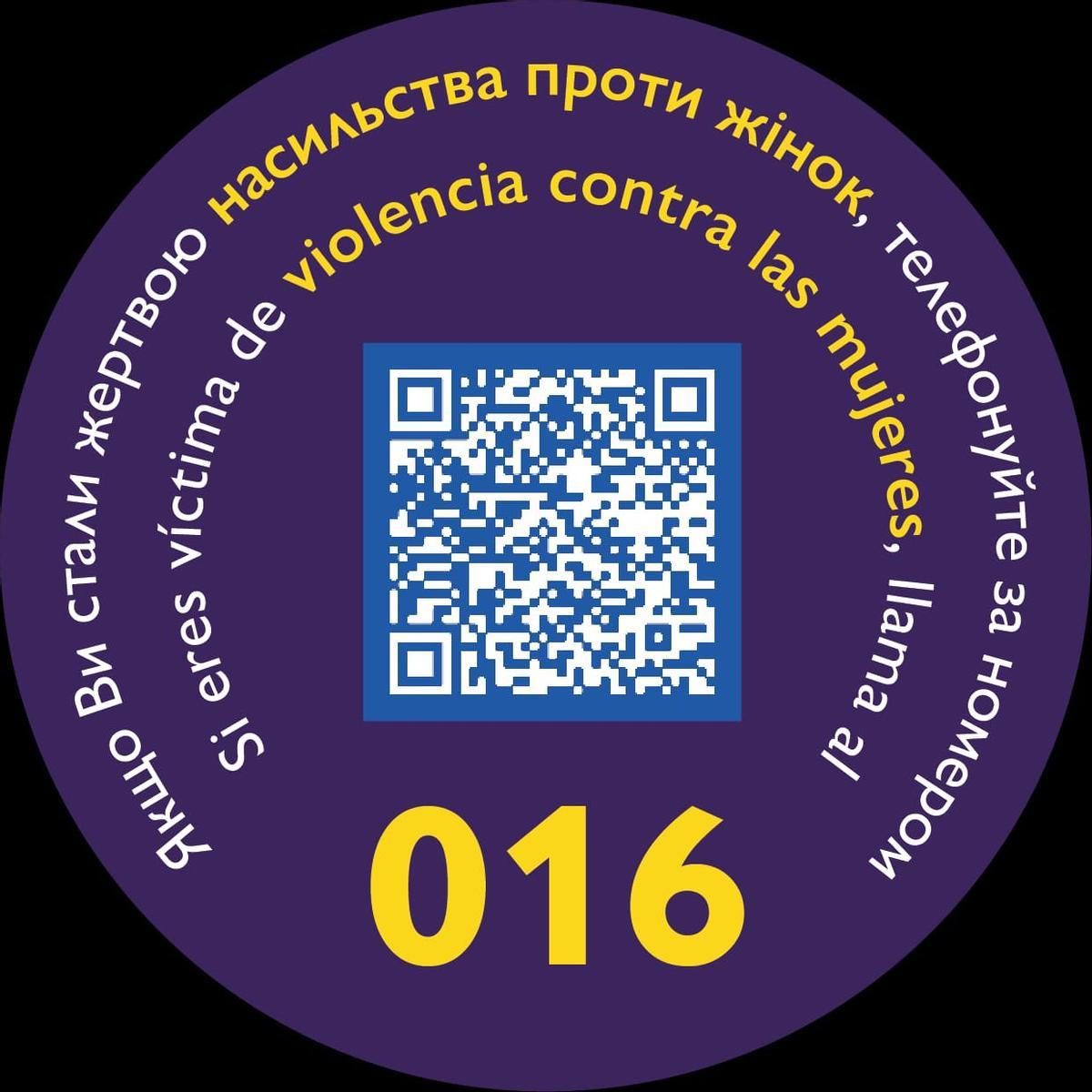 El teléfono 016 atiende a las víctimas de todas las violencias machistas también en ucraniano.