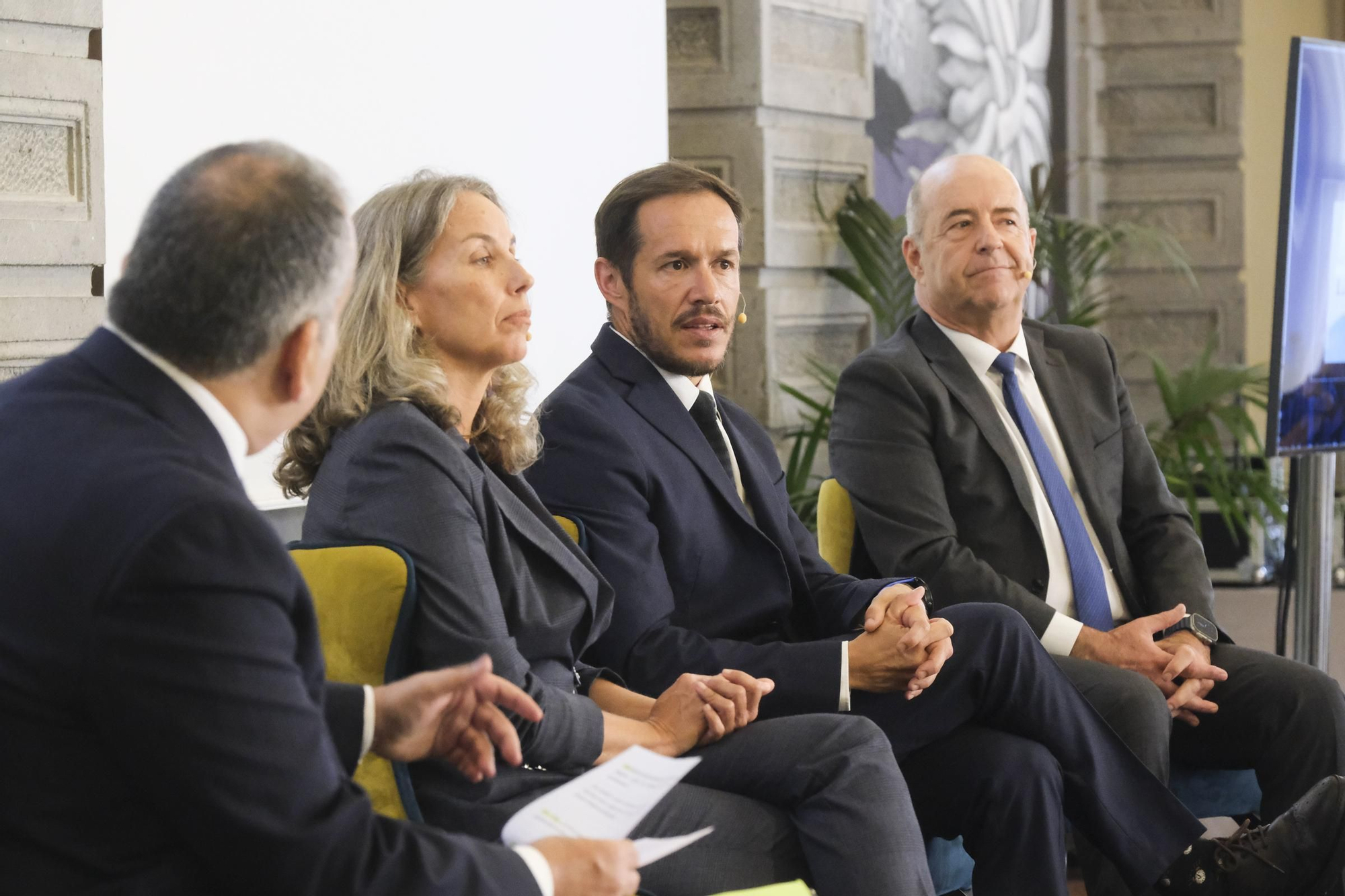 Foro Cambio Climático, con la presencia del consejero de Transición Ecológica del Gobierno de Canarias, Mariano Hernández Zapata. 