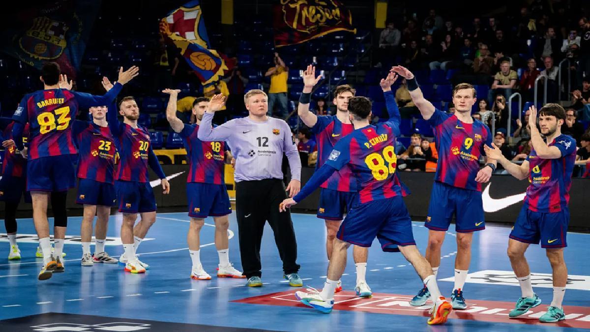 El Barcelona eliminó al Nantes de los playoffs tras dos victorias al hilo (32-30 y 31-21)